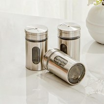 후추 MSG 조미료통 미니 스텐 양념병 100ml 허브 분말, 색상