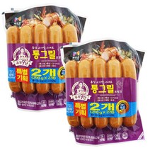 목우촌 주부9단 통그릴 프랑크 290gx4개 후랑크소시지/아이스팩+보냉팩포장, 1개