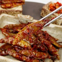 한입소반 고추(청양/아삭이/할라피뇨)장아찌 500g, 청양고추장아찌무침