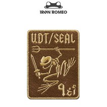 IRON ROMEO 아이언 로미오 [안전발전소] 39 AKH-9 Skeleton Frog - 아크부대 9진 UDT SEAL 상의 패치