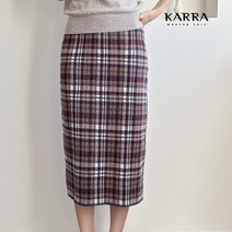 카라 KARRA 타탄체크에이치스커트_KB2WSK021C
