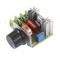 AC 220V 2000W SCR 전압 조정기 디밍 조광기 모터 속도 컨트롤러 온도 조절기 전자 전압 조정기 모듈