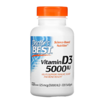Doctors Best 비타민 D3 5000 IU, 720정, 1개