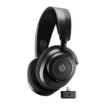 SteelSeries Arctis Nova 7 무선 게이밍 헤드셋, Arctis 7+, Black