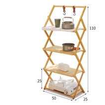 [야외필수템] 강력추천! NEW Wolf face4 겹 스토리지 랙 야외 캠핑 피크닉 선반 다기능 접이식 테이블 휴대용 야외 랙 2022 년 신제품, 6.only rack 6