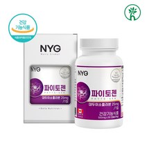 파이토젠 대두 추출물등 복합물 이소플라본 식물성 홉추출물 에스트로겐 포스파티딜콜린 셀렌 세이지잎 붉은토끼풀 중년 여성 갱년기 호르몬 영양제 식약처 기능성 인정