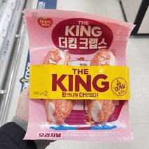 동원 더킹 크랩스 오리지널 140g+140g X 2개 아이스보냉백포장