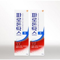 [코스트코] 파라돈탁스 후로라이드 쿨링민트 치주염 잇몸 질환 예방 치약, 2개, 100g
