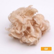 Fenrry알파카 곱슬 섬유 18 색 10g30g50g 양모 펠트 DIY 바늘 펠팅 로빙 특히 푸들비숑 및 양용, 03. 50 그램, 03. 11, 11+50g