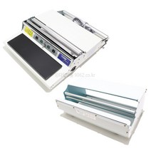 자동 수동 랩포장기 400/450/500 업소용 랩핑기, 실버, 랩포장기 400