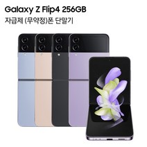 삼성전자 갤럭시 Z 플립4 5G 자급제 SM-F721N, 그라파이트, 256GB