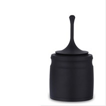 커피 수동 그라인더 핸드밀 2022 알루미늄 투약 링 ek43 그 더 양조 컵 에 사용되는 58mm 에스프레소 머신 파우더 추출기, 검은색