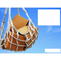 하역망 부두 선박 그물 하역망 창고 어선 적재 네트, 3mX3m메시20cm3톤의리프팅용량