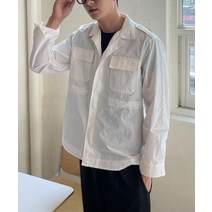 [가을자켓]가을 견장 기본핏 셔츠 자켓