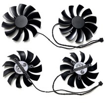 게임용 ICX 그래픽 카드 냉각 팬 EVGA GTX1070, 02 Pair Of Fans