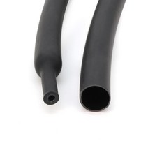 열 수축 호스 튜브 1M ID 4 6 8 12 16 20 24 32 40 52mm 접착제 라이닝 41 이중 벽 슬리브 랩 와이어 케이블 키트, [10] 52mm x 1meter, [05] Black