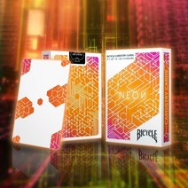 바이시클 카드 카드 덱 정품 블루 레드 블랙 자전거 네온 데크 자전거 카디스트리 uspcc 포커 매직 게임 마술사를위한 마술 트릭 소품, v2