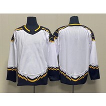 아이스하키저지 의류2023 역방향 레트로 하키 저지 맞춤 보스턴 아이스 Jersey 모든 스포츠 스웨터 스티치, 01 Retro White_04 XL