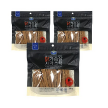 벨버드 순살가득 스틱 강아지 간식 250g, 닭가슴살, 1개