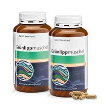 생트 베른하르트 Sanct Bernhard 초록입 홍합 캡슐 500 mg/캡슐 독일산 스테아르산마그네슘 없음 2 x 300 캡슐