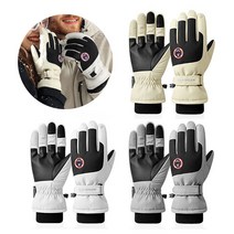 이중방수 스키장갑/ 도돔한 패딩장갑/ 스포츠 글러브, ONC 그레이XL