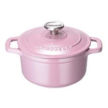 일본배송 CHASSEUR(사진 스루)서브 라임라운드 캐서롤14cm핑크 CH471410PK:홈&키친, 단일옵션, 단일옵션