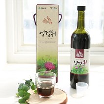 국내산 100% 엉겅퀴 발효액 750ml 5년숙성, 1병