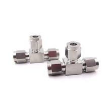 3웨이 304 스테인레스 스틸 파이프 피팅 1/8 "1/4" 3/8 6/8/10 /12mm OD 튜브 SS 티 페룰, 05 3mm