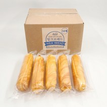 밀크 브레드 우유빵 320g, 32g, 12개