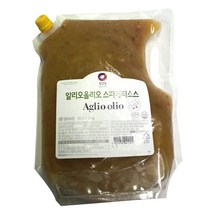 청정원 알리오올리오 스파게티소스 2kg [아이스박스+아이팩], 1개