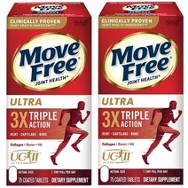 쉬프 무브 프리 울트라 트리플액션 관절영양제 75정X2, 단품