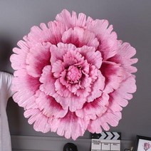 실린더화병 꽃꽂이수반 라탄화병 대형유리화병 꽃병 여러 크기 웨딩 꽃 실크 인공 모란 머리 배경 벽 장식인공 건조, Rose Red+50cm
