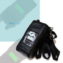 SKYVOX 스카이복스 무전기용 NK-8400 NX-8400 NK-400 NK-7400 NK-200 NK-7200 가죽케이스 어깨스트랩