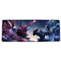 롤 LOL 디자인 마우스 패드 79종 시리즈 리그 오브 레전드 장패드 3mm 두께, 900x400mm + 3mm개, 슈트 라인