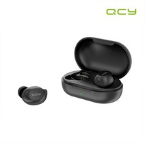 QCY T9 APP 무선 블루투스 이어폰 -UP, 블랙