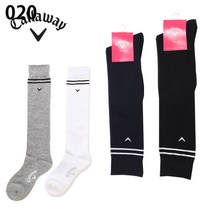 캘러웨이 골프양말 여성하이삭스 긴양말 니삭스 프리사이즈 241-1993801, 010