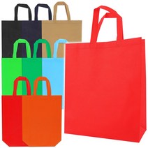 (인쇄가능)부직포가방 고급형 세로타입(가로)33cm x (세로)38cm x (폭)9cm, 오렌지