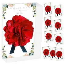 재니야 대형 카네이션 브로치 10개 스승의날 코사지