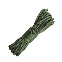마닐라 로프 직경 4 mm 5 10 20 30 미터 코어 회전 낙하산 코드 끈 텐트 하이킹 캠핑 빨랫줄 diy 팔찌, 30m, 08 육군 녹색