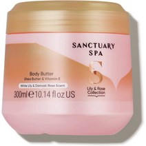 영국 Sanctuary Spa 생츄어리 스파 릴리 로즈 바디버터 크림 300ml