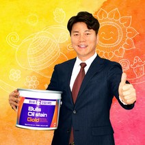 황소표 오일스테인 골드 10리터, HP-002(티크)