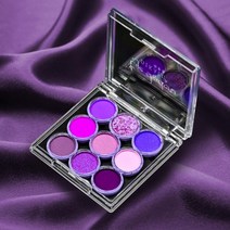 메이크업 퍼플 그린 팔레트 쉬머 스팽글 톡톡튀는 아이 섀도우 반짝이, C01 eyeshadow