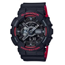 [AK PLAZA] [G-SHOCK] 블랙&레드 빅페이스 GA-110HR-1ADR