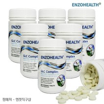 엔조헬스 뉴질랜드 산양유 초유 단백질 락토페린 300정 6개 (주문 후 8일이내 수령예정-공휴일제외), 뉴질랜드 프로폴리스 치약, 300정 - 6개