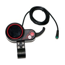 속도계 전기 자전거 디스플레이 썸 스로틀 대시 보드 제어판 스쿠터 24V 36V 48V 52V 60V 2 in 1 FC100 LH100 TF100, 3.5P female 15m