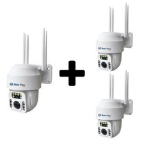 글로벌아이넷 로보뷰P3 3세트 홈 IP 카메라 CCTV 2.8mm-12mm 300만화소 WHP3+3, 01. 로보뷰P3+3