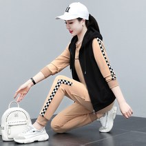 땀복 짐웨어 빅사이즈 트레이닝셋업 여성 트레이닝복 레저 캐주얼 츄리닝