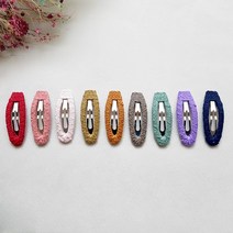 러블리소우 니트 5CM 타원 똑딱핀