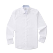 에스티코 화이트 레귤러 카라 모달스판 툭 셔츠