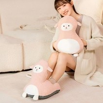 AKRUA 전기 풋워머 무선 발난로 손난로 사무실 가정용 찜질기 보온 찜질팩 세탁가능 발온열기, 베이지, 발난로+손난로